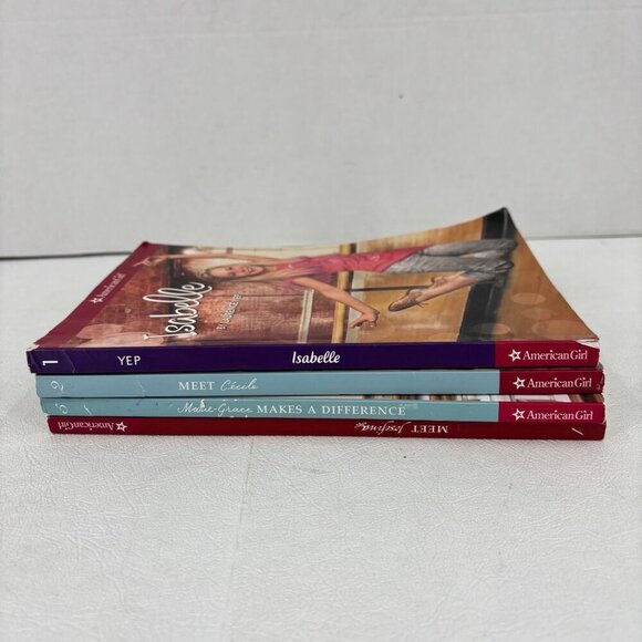 American Girl Paperback Books Isabelle Cecile Meet Josefina Marie-Grace Set of 4 - Picture 3 of 11